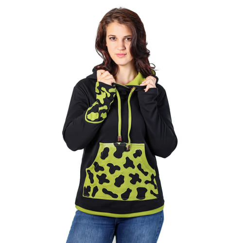 Dámska mikina Skamandra, čierna Dámska mikina Skamandra, čierna