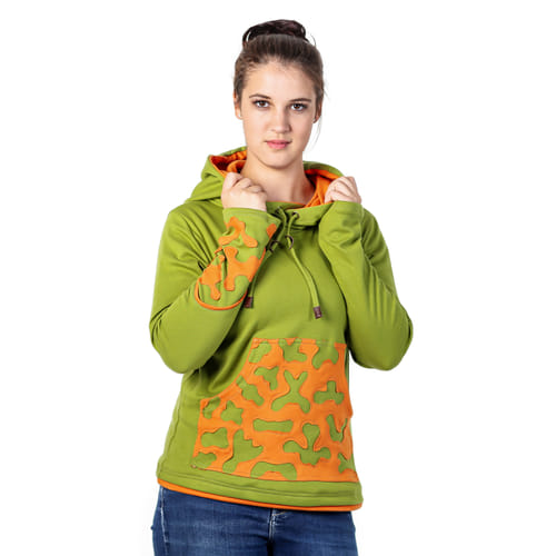 Dámska mikina Skamandra, zelená Dámska mikina Skamandra, zelená