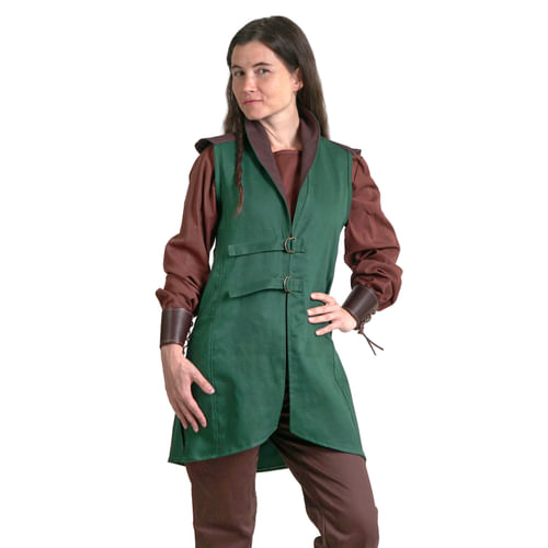 Dámská vesta Calen, zelená Dámská vesta Calen, zelená