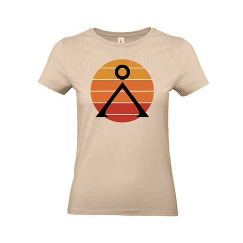 Dámske tričko Stargate - Symbol Tau'ri (béžová) Dámske tričko Stargate - Symbol Tau'ri (béžová)