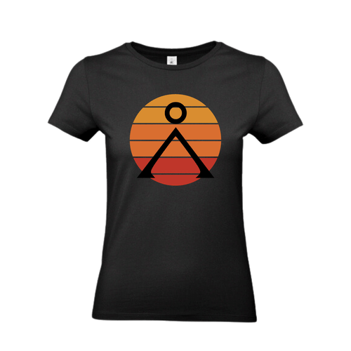 Dámske tričko Stargate - Symbol Tau'ri (čierna) Dámske tričko Stargate - Symbol Tau'ri (čierna)