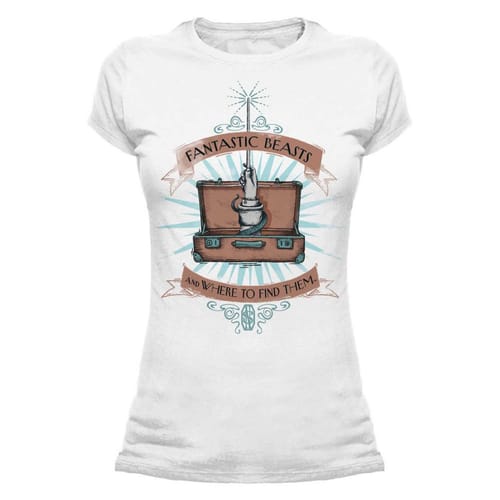 Dámske tričko Fantastické zvieratá - Wand Case Dámske tričko Fantastické zvieratá - Wand Case