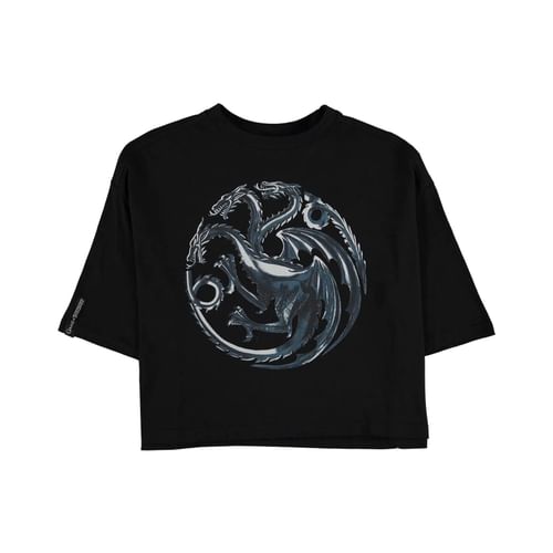 Dámsky crop top Game of Thrones - House of the Dragon Dámsky crop top Game of Thrones - House of the Dragon