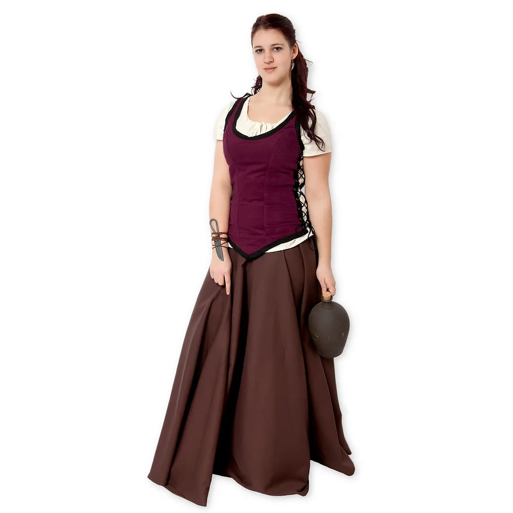 Dámsky živôtik - vínový