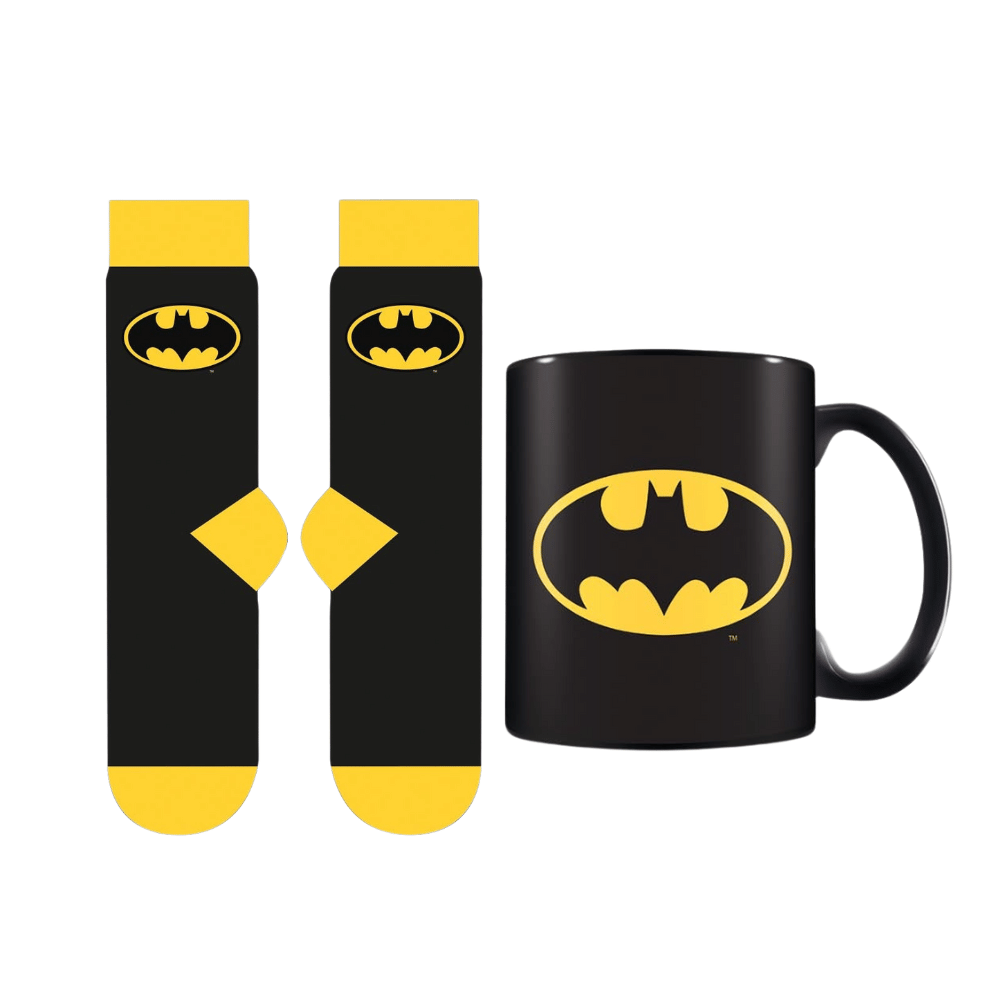 Dárčeková sada Batman - Hrnček a ponožky