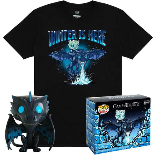 Darčeková sada Game of Thrones - Icy Viserion Funko Pop! Darčeková sada Game of Thrones - Icy Viserion Funko Pop!