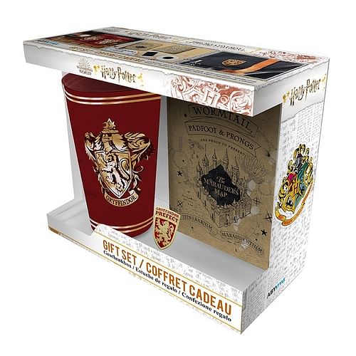 Obrázok ABYstyle Dárková sada Harry Potter - Nebelvír a Pobertův plánek 400ml