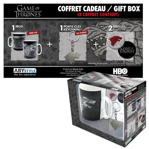 Darčeková sada Hra o tróny Stark Darčeková sada Hra o tróny Stark