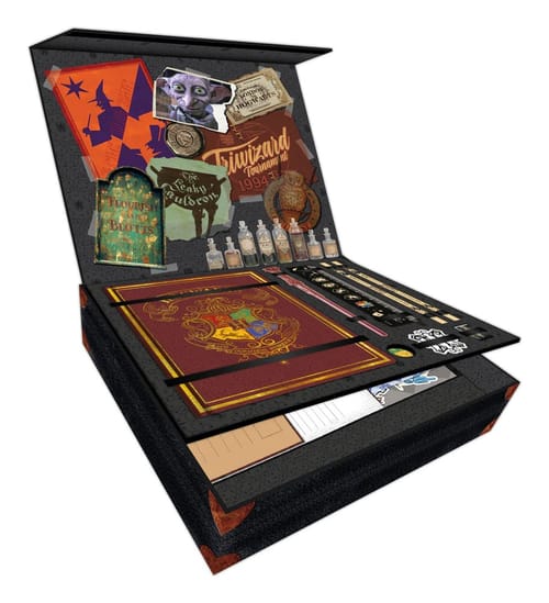 Levně Dárkový set Harry Potter - Colorful Crest, 11 předmětů