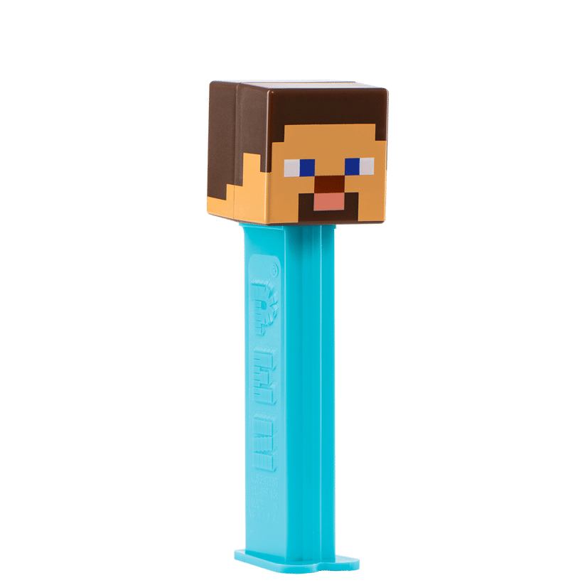 Dávkovač bonbónů PEZ Minecraft - Steve | imago.cz