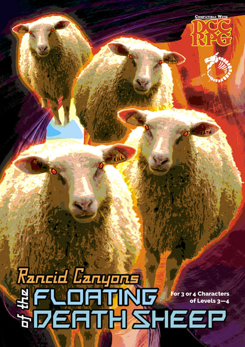 Levně DCC RPG: Rancid Canyons of the Floating Death Sheep