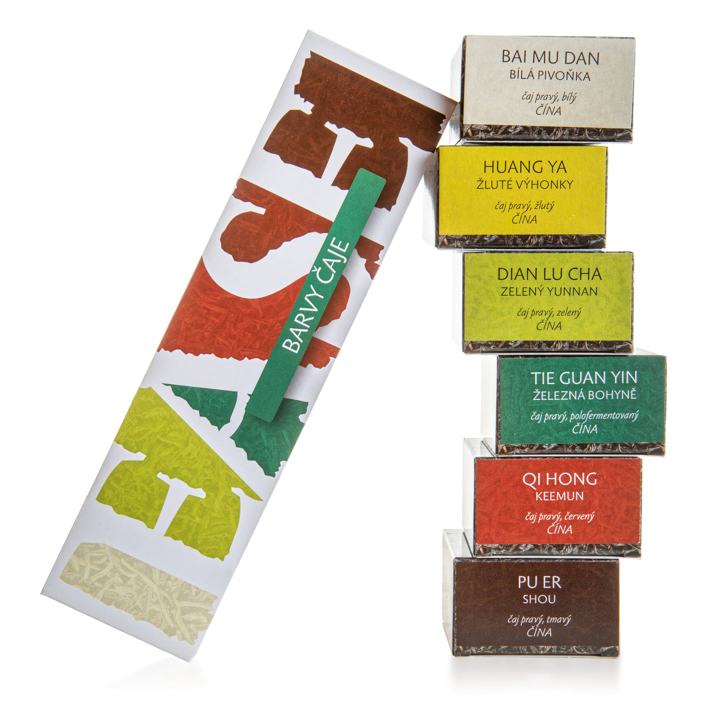 Degustačná sada Teaset: Farby čaju