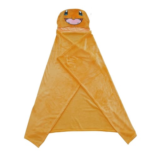 Levně Deka s kapucí Pokémon - Charmander