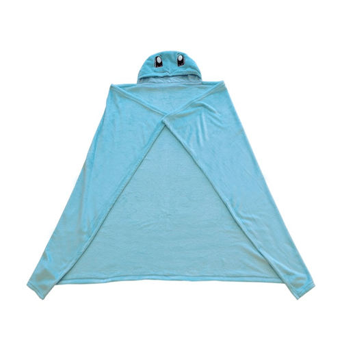 Levně Deka s kapucí Pokémon - Squirtle