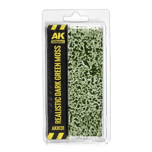 Dekorace AK Interactive - Realistic Dark Green Moss