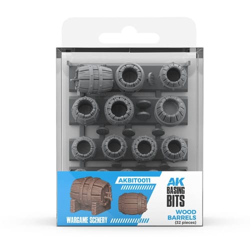 Levně Dekorace AK Interactive - Wood Barrels (32 ks)
