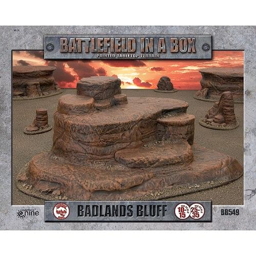 Dekorace Battlefield in a Box: Badland's Bluff
