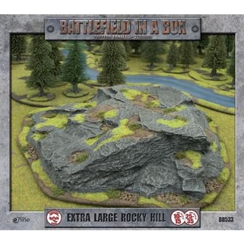 Dekorace Battlefield in a Box: Extra velký skalnatý kopec