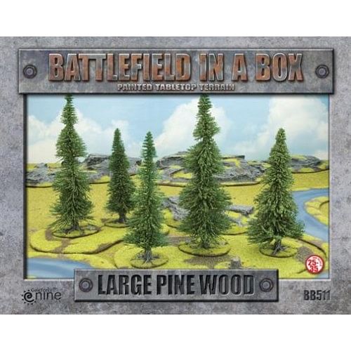 Dekorace Battlefield in a Box: Velký borový les