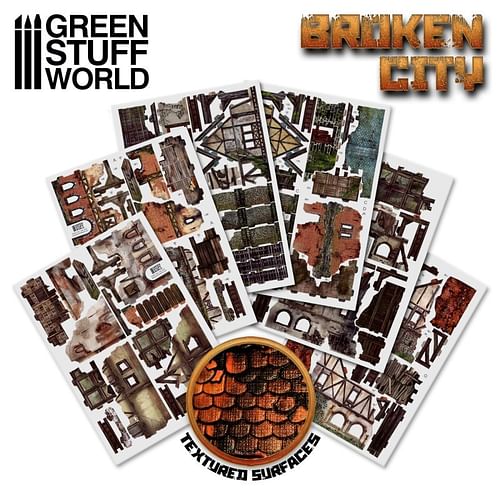 Obrázok Green Stuff World: Broken City Terrain Set