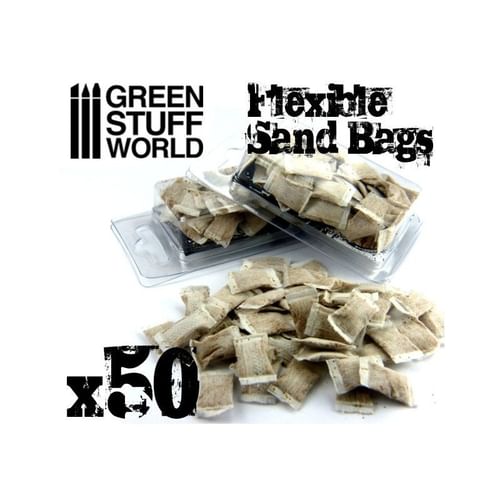 Dekorace Green Stuff World: Flexible Sandbags Dekorace Green Stuff World: Flexible Sandbags
