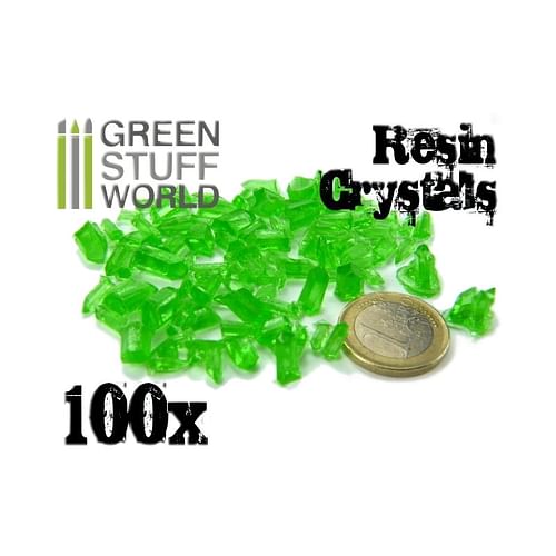 Obrázok Dekorace Green Stuff World: Green Resin Crystals