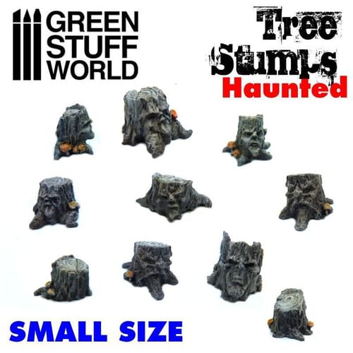 Dekorace Green Stuff World: Haunted Tree Stumps Dekorace Green Stuff World: Haunted Tree Stumps