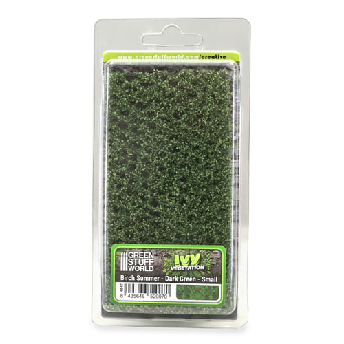 Dekorácia Green Stuff World: Ivy Foliage - Dark Green Birch - Small Dekorácia Green Stuff World: Ivy Foliage - Dark Green Birch - Small