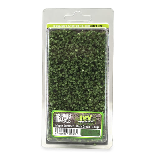 Dekorace Green Stuff World: Ivy Foliage - Dark Green Maple - Large