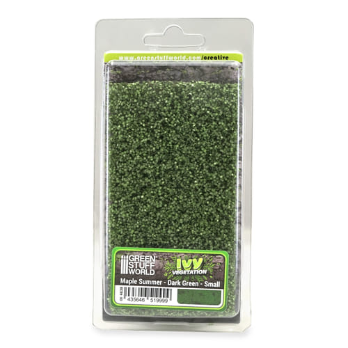 Levně Dekorace Green Stuff World: Ivy Foliage - Dark Green Maple - Small