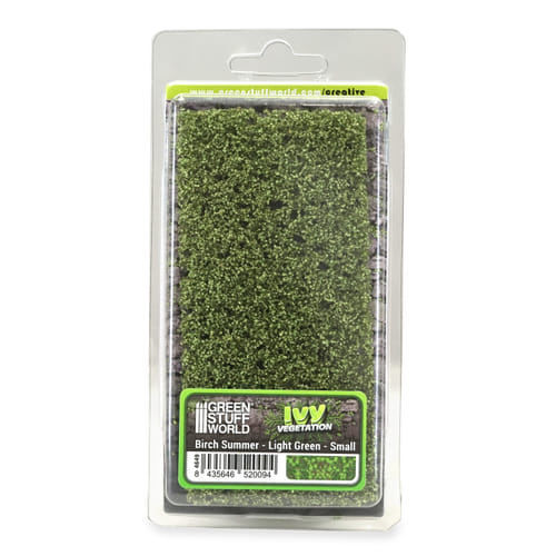 Dekorace Green Stuff World: Ivy Foliage - Light Green Birch - Small