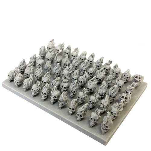 Levně Dekorace Green Stuff World: Resin Burning Skulls