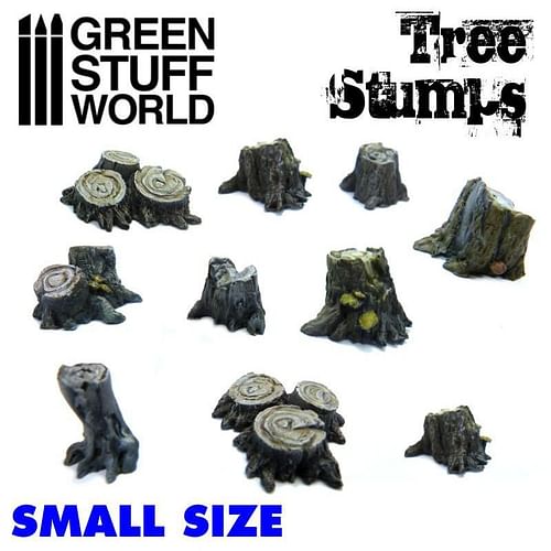 Obrázok Dekorace Green Stuff World: Small Tree Stumps