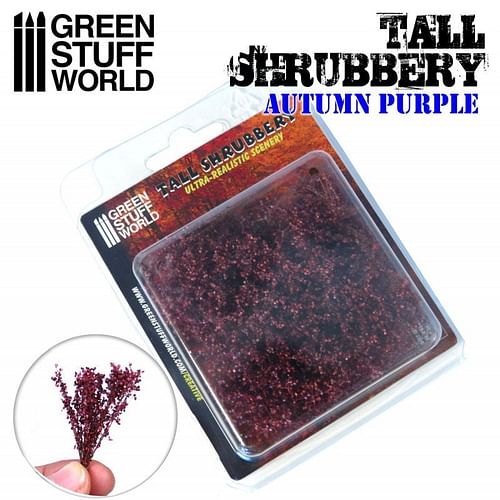 Obrázok Dekorace Green Stuff World - Tall Shrubbery: Autumn Purple