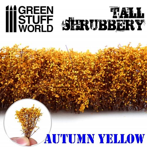 Obrázok Dekorace Green Stuff World - Tall Shrubbery: Autumn Yellow