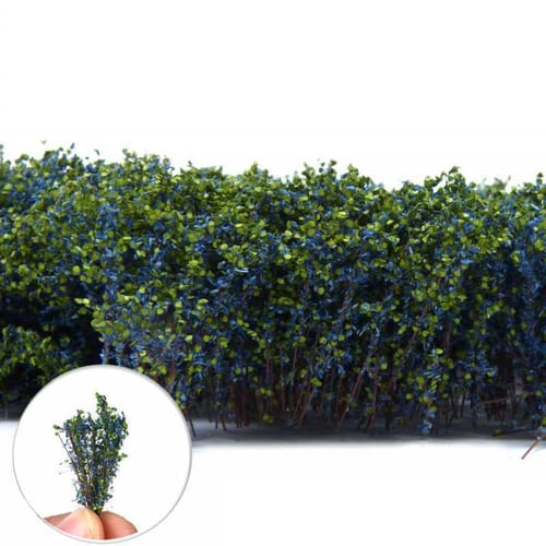 Levně Dekorace Green Stuff World - Tall Shrubbery: Blue Green