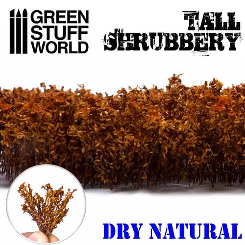 Obrázok Dekorace Green Stuff World - Tall Shrubbery: Dry Natural