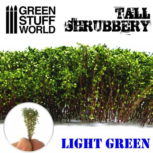 Obrázok Dekorace Green Stuff World - Tall Shrubbery: Light Green