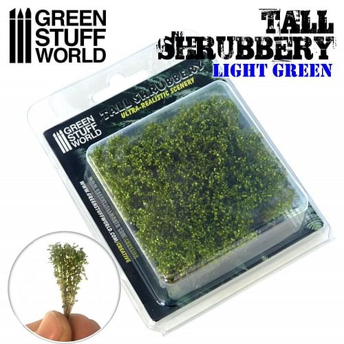 Obrázok Dekorace Green Stuff World - Tall Shrubbery: Light Green