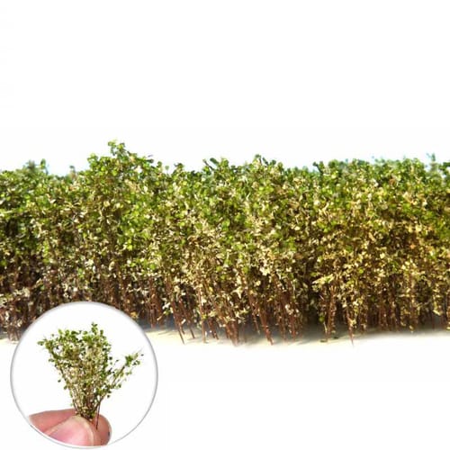 Levně Dekorace Green Stuff World - Tall Shrubbery: White Green