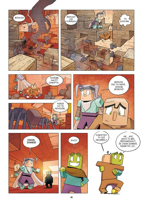 Obrázok Deník malého Minecrafťáka: komiks 3