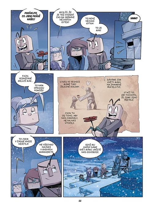 Obrázok Deník malého Minecrafťáka: komiks 5 - Cube Kid