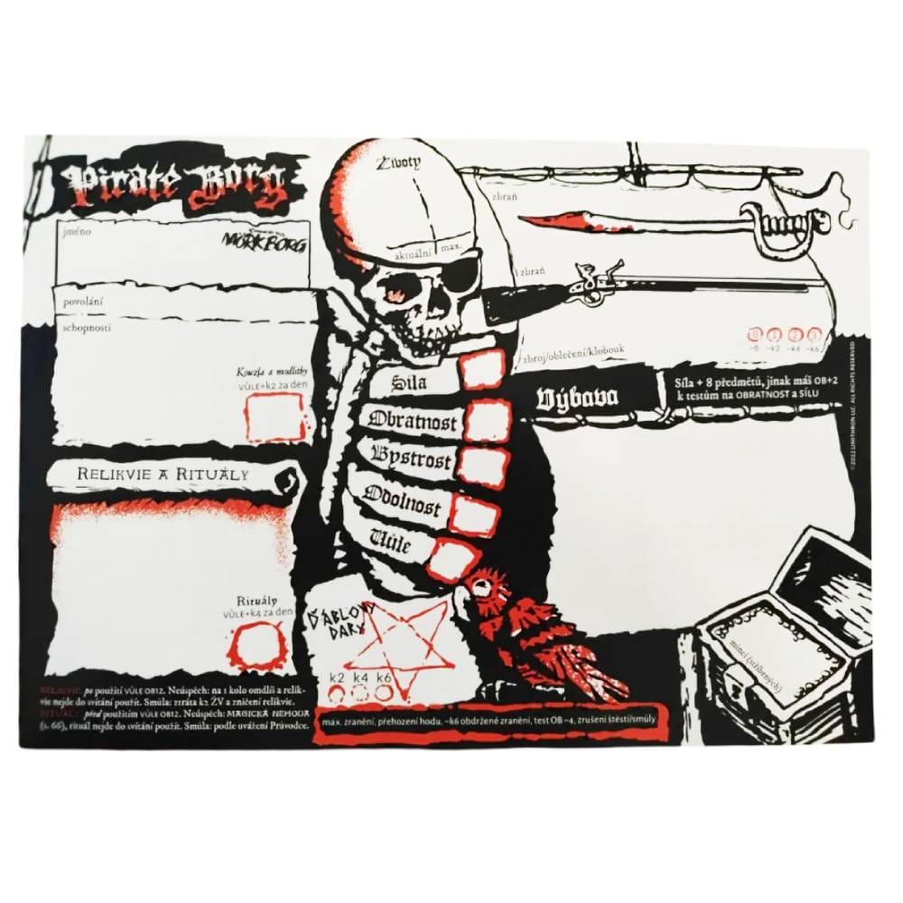 Denníky Pirate Borg