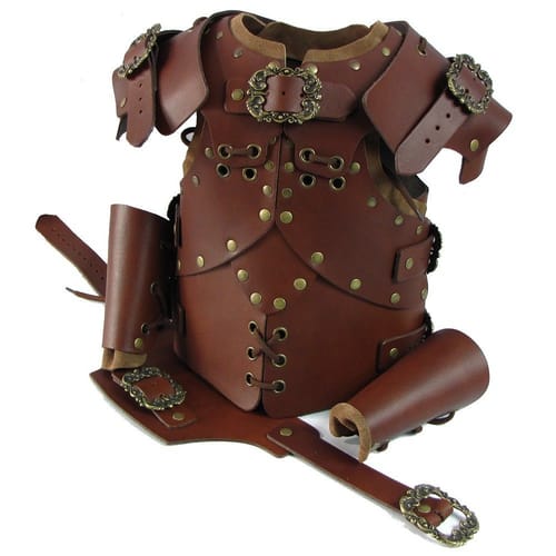 Detská kožená zbroj Chibi Detská kožená zbroj Chibi