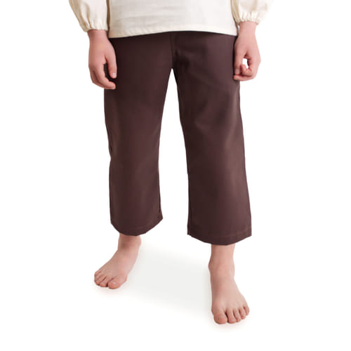 Dětské kalhoty Hobit, hnědé