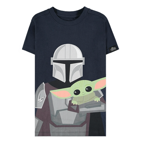 Dětské tričko Mandalorian & Baby Yoda
