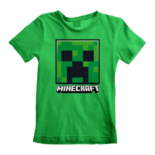 Levně Dětské tričko Minecraft - Creeper Face