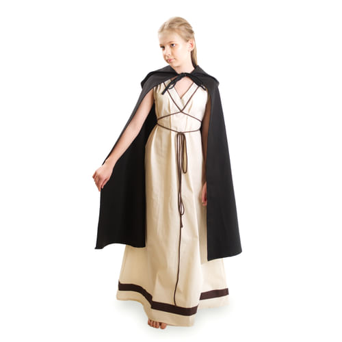 Detský plášť hobit, čierny Detský plášť hobit, čierny