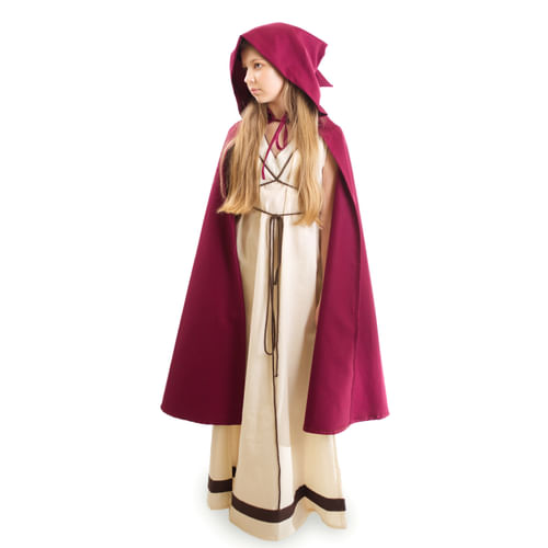 Detský plášť hobit, vínový Detský plášť hobit, vínový