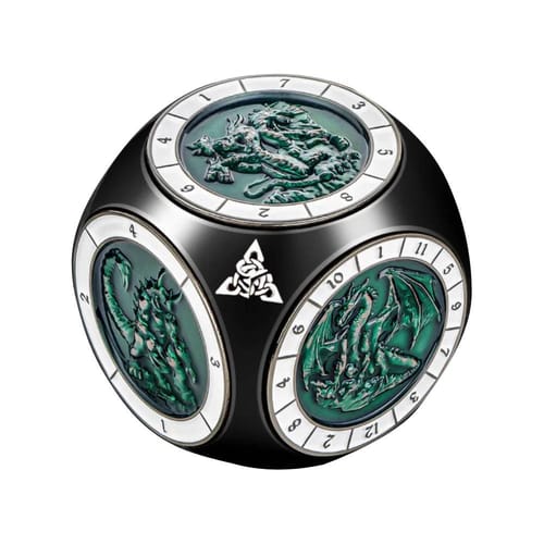 Levně Dice spinner - Kostka zkázy, zelená